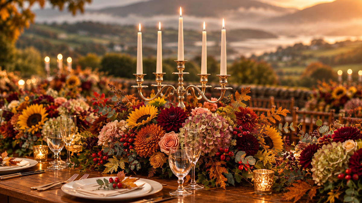 Unique Autumn Wedding Flowers: A Guide for Irish Couples
