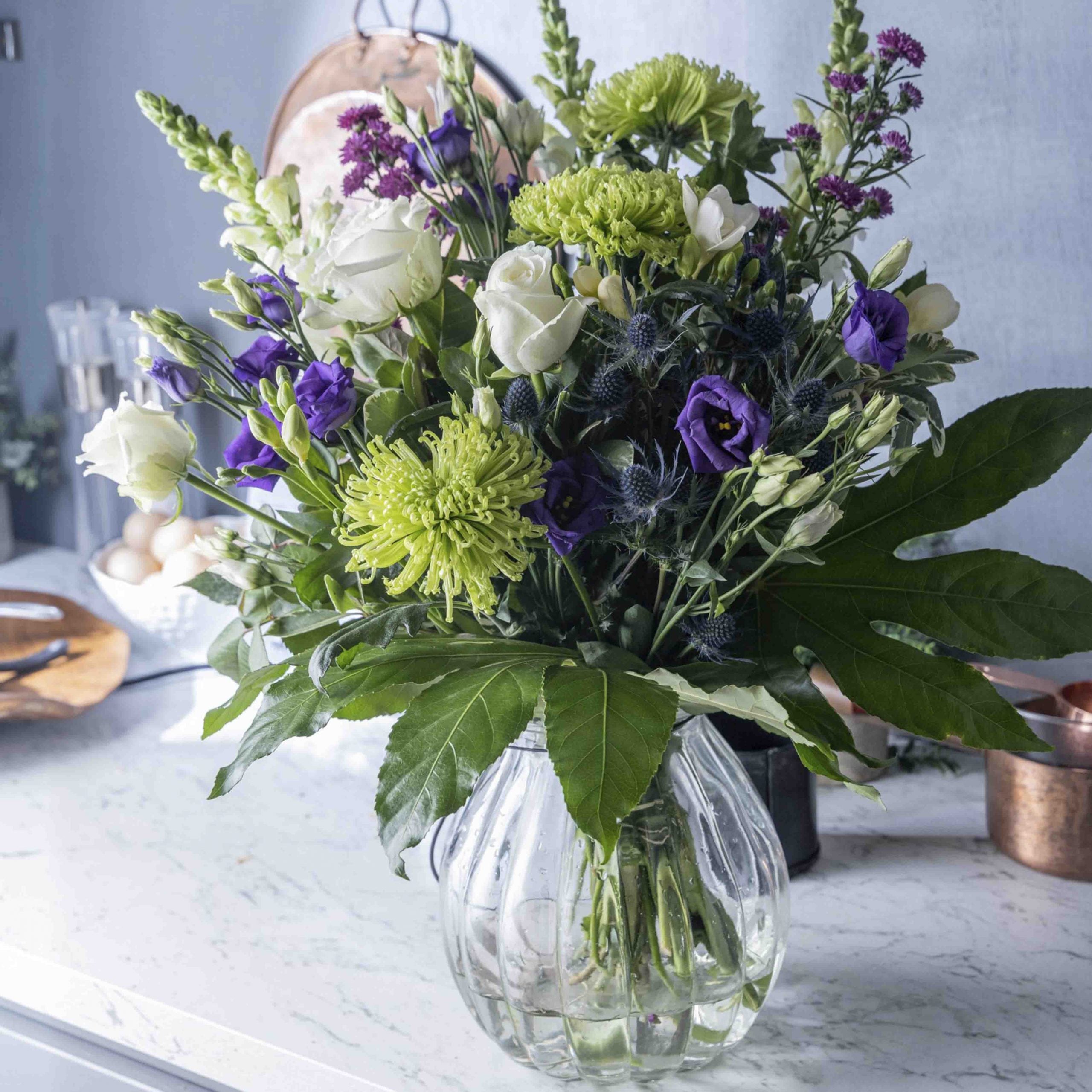 Lifestyle picture of New Moon flower bouquet