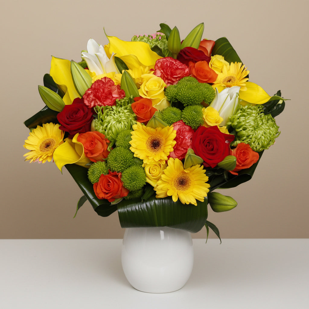 Luxury prism flower bouquet