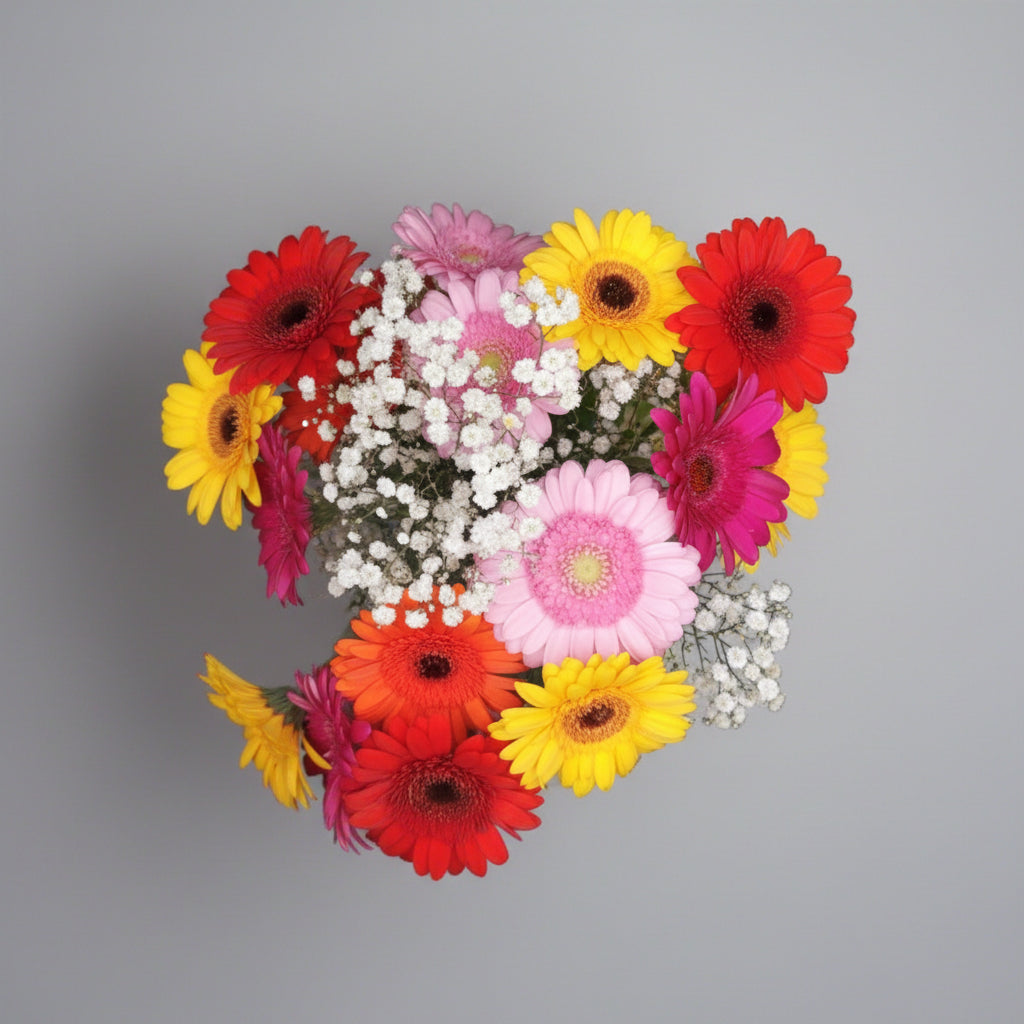 Gerbera daisy flower bouquet