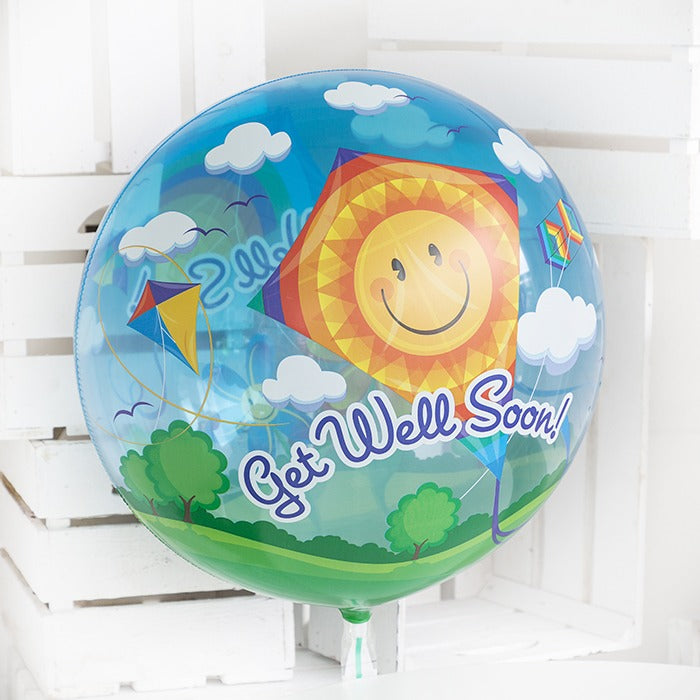 Get well soon helium balloon