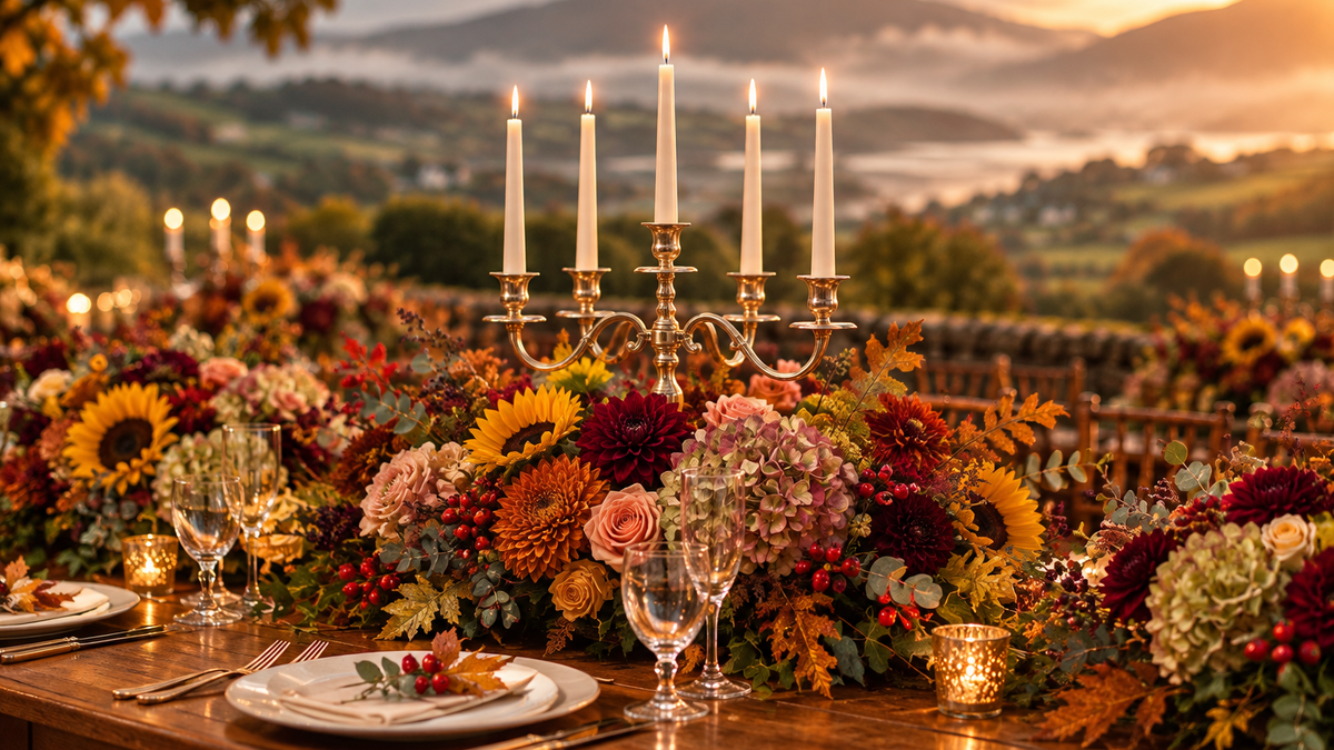 Unique Autumn Wedding Flowers: A Guide for Irish Couples