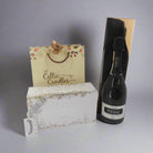 luxury gift set with Pariage prosecco, Celtic Christmas candles, and a diffuser