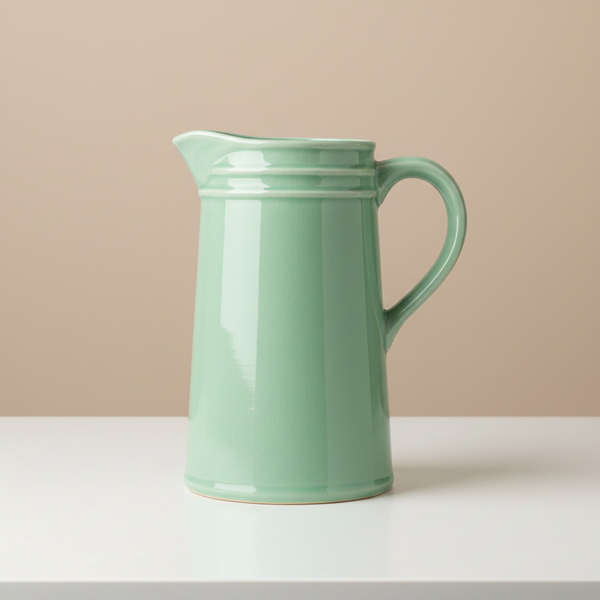 Ceramic Green Jug