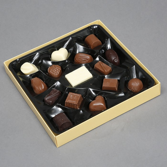 Chocolate box open