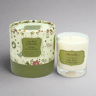 Lime basil and mandarin natural wax candle
