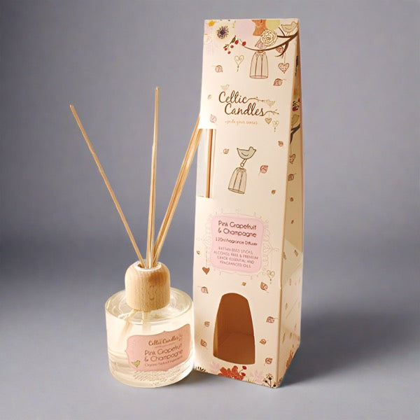 Pink grapefruit and champagne diffuser