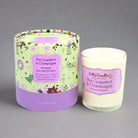 pink grapefruit and champagne natural wax candle