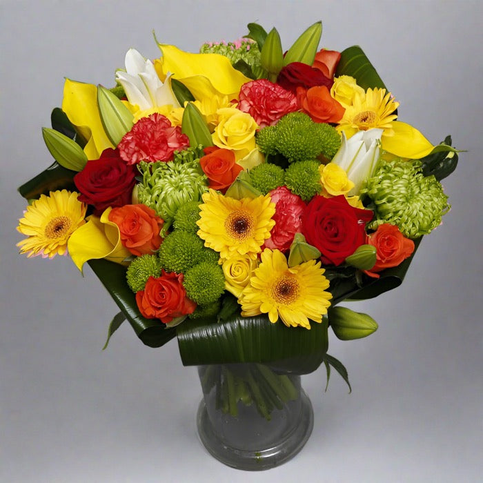 Luxury prism flower bouquet