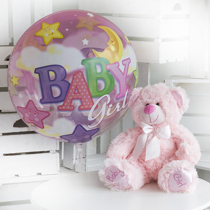 Balloon & Teddy Pink